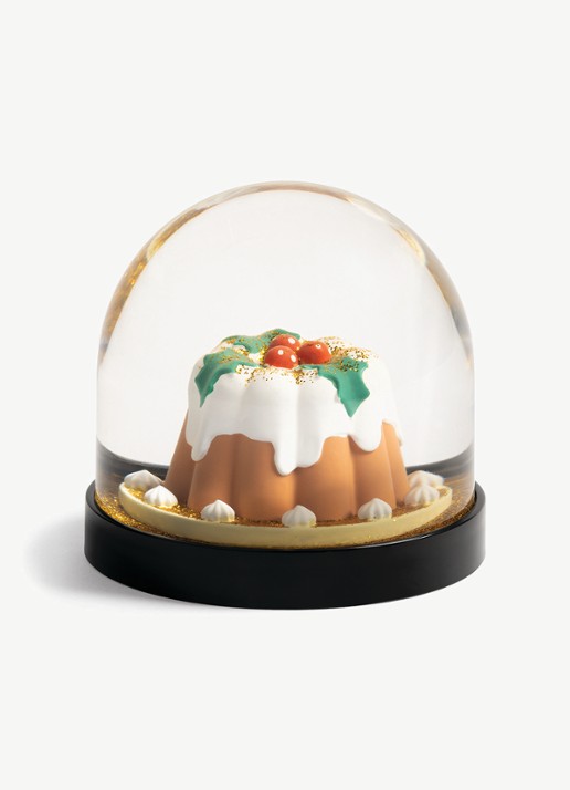 &Klevering Wonderball Pudding sneeuwbol 8,5 cm