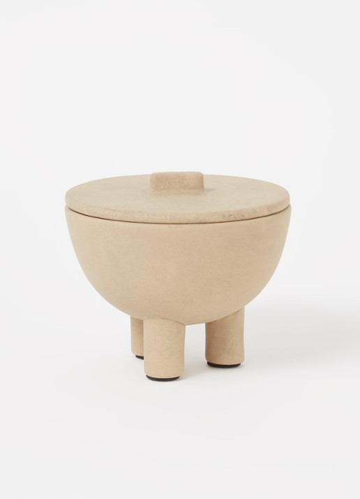101 Copenhagen Duck Medio opbergpot 10 cm - voorkant 2 beige