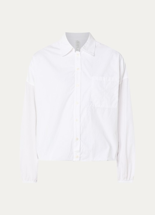 10DAYS Blouse met logoborduring