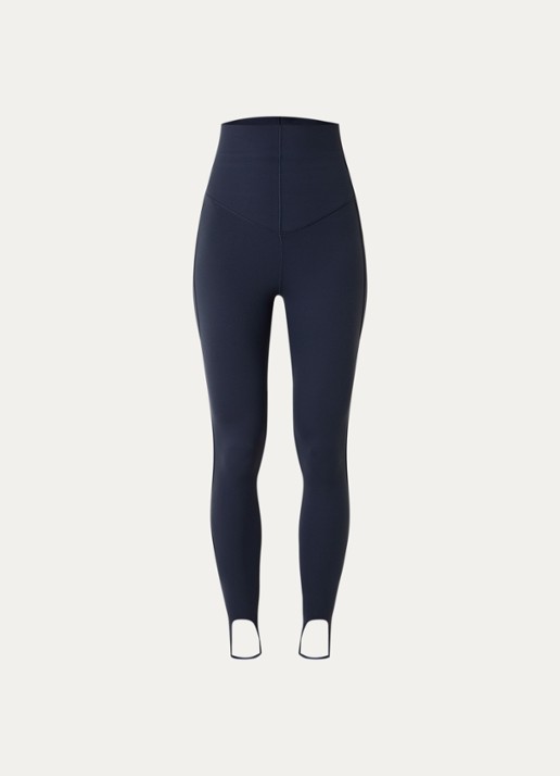 10DAYS High waist skinny fit trainingslegging met stretch - voorkant donkerblauw