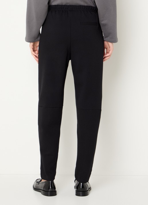 10DAYS High waist straight fit broek met steekzakken - achterkant 4 zwart