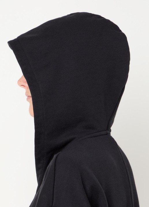 10DAYS Hoodie met capuchon - detail 4 zwart