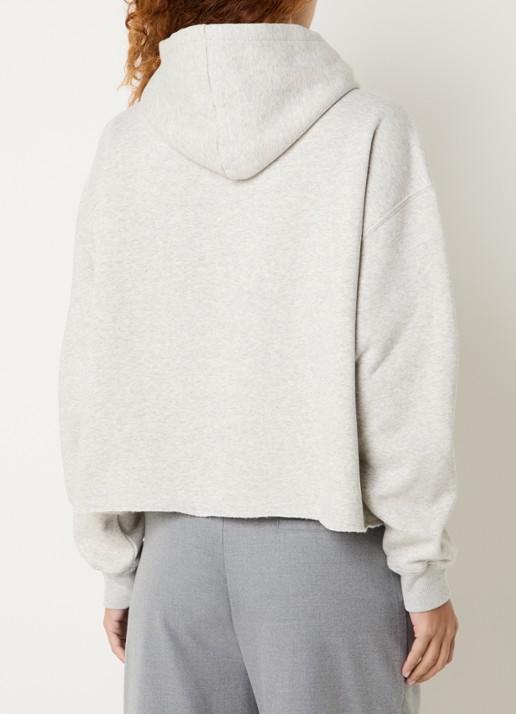 10DAYS Hoodie met logoborduring - achterkant 5 grijsmele