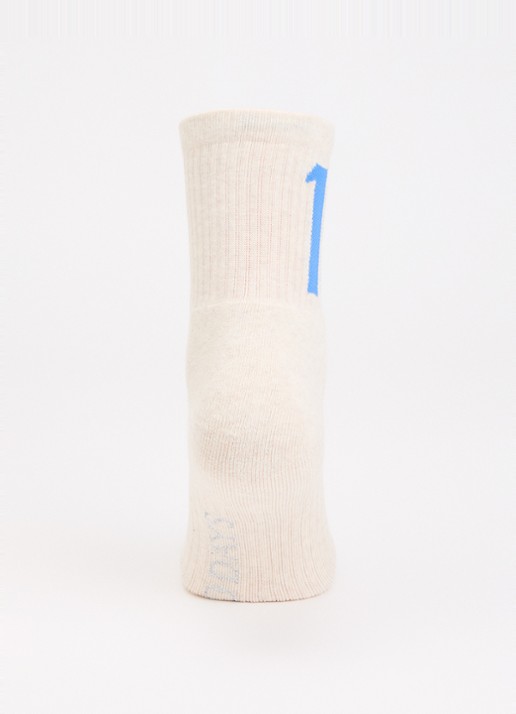 10DAYS Sokken met print - voorkant 2 creme