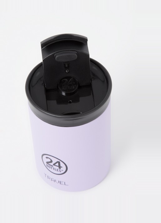 24Bottles Travel Tumbler thermosbeker 35 cl - voorkant 2 lila