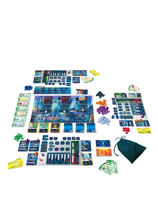 999 Games Planet B bordspel  - detail 2 multicolor