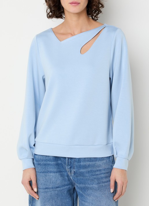 Aaiko Evelyn sweater met cut-out detail