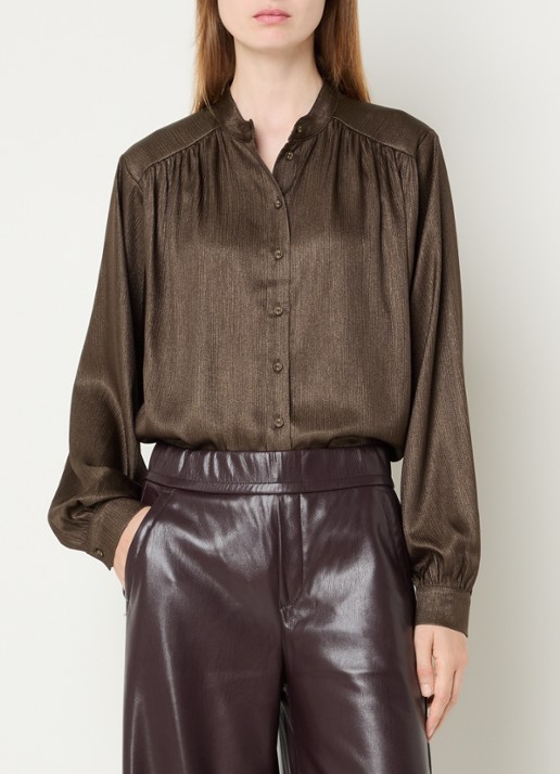 Aaiko Liv blouse met plooidetail