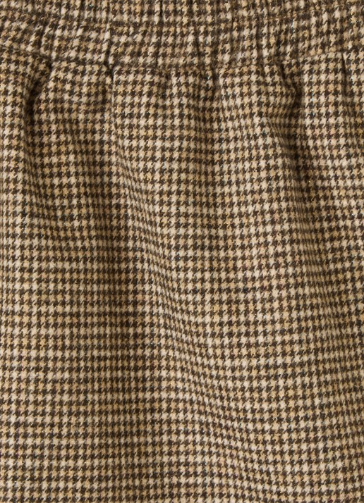 Aaiko Lomay rok in wolblend - detail 3 beige