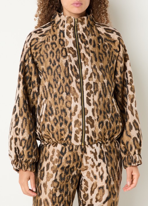 Aaiko Lora Animal jack met jacquard dessin