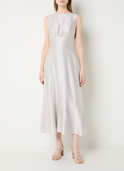 Aaiko Michelle midi jurk met cut-out detail