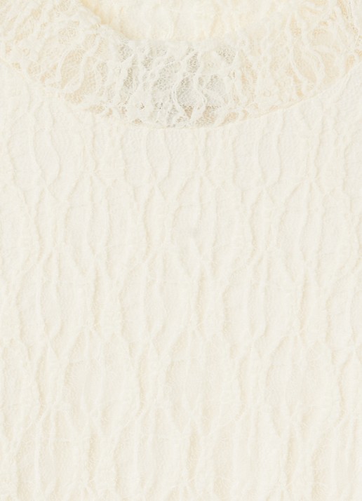Aaiko Zina longsleeve van kant - detail 3 ivoor