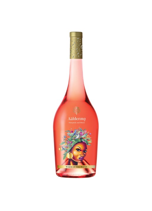 Aaldering Magnum Women of the World Pinotage Rosé 2023 wijn in geschenkverpakking 1,5 liter
