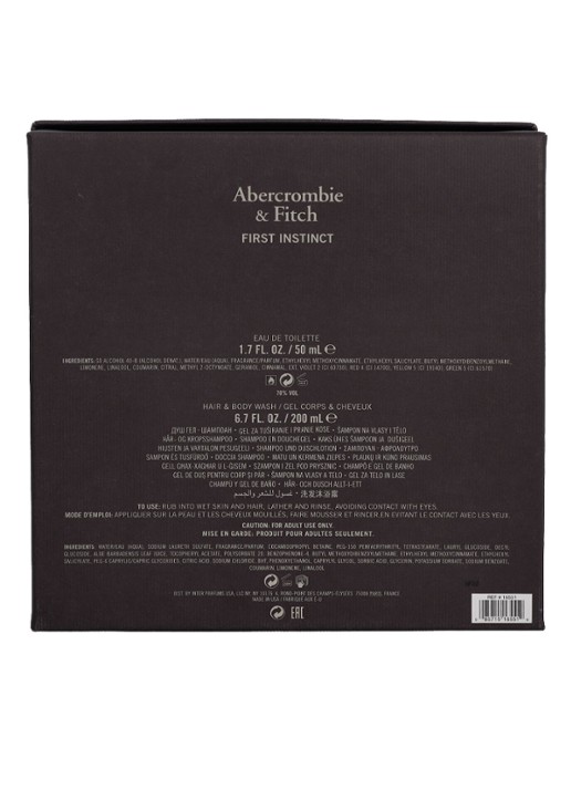 Abercrombie & Fitch First Instinct Man Giftset - Limited Edition parfumset - detail 6 undefined