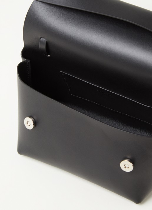 Acne Studios Alexandra Large crossbodytas van leer - detail 2 zwart