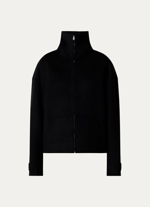 Acne Studios Jack in kasjmierblend - voorkant 5 zwart