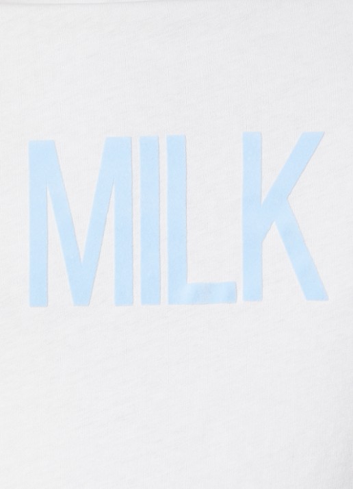 Acne Studios Longsleeve met print - detail 2 lichtblauw