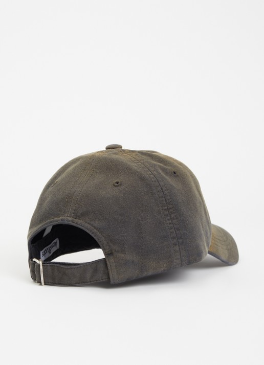 Acne Studios Pet met logo - detail zwart