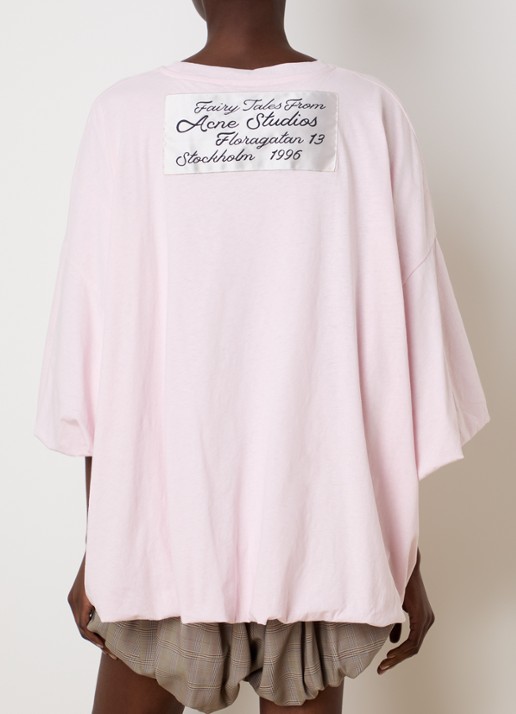 Acne Studios T-shirt met backprint