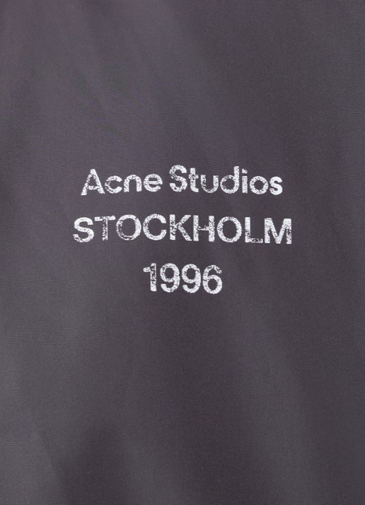 Acne Studios Windjack met steekzakken - detail 6 creme