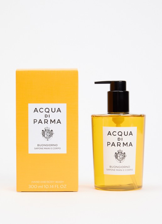 Acqua di Parma Buongiorno Hand- & Body Wash - douchegel & handzeep - voorkant 2 geel