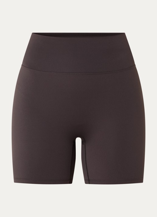 Adanola High waist skinny fit trainingslegging - voorkant 2 donkerbruin