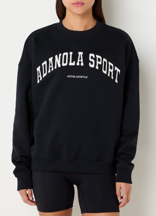 Adanola Oversized sweater met borduring