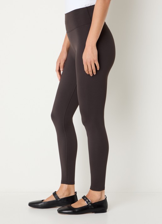Adanola Ultimate high waist skinny fit trainingslegging met stretch - detail 4 donkerbruin