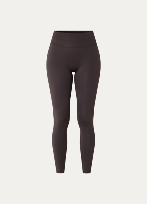 Adanola Ultimate high waist skinny fit trainingslegging met stretch - voorkant donkerbruin