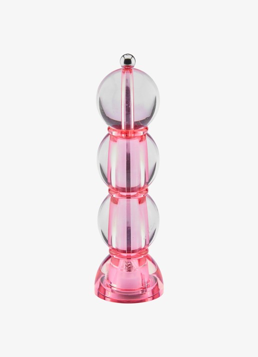 Addison Ross Bobbin peper- en zoutmolen 24 cm - voorkant roze