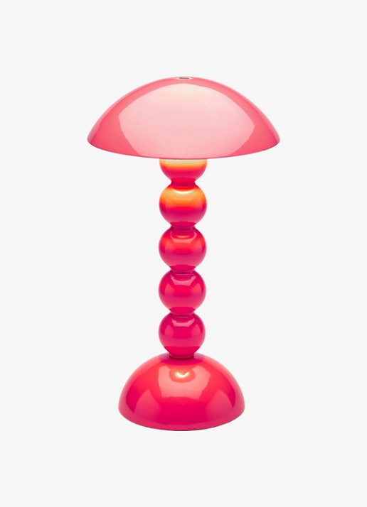 Addison Ross Bobbin tafellamp 30 x Ø16 cm - detail roze