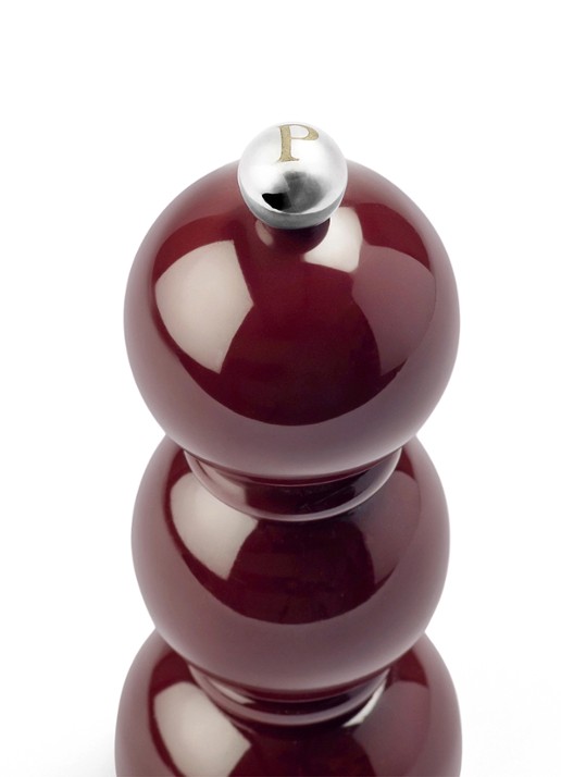 Addison Ross Bobbin zout- en pepermolen 14 cm - achterkant rood