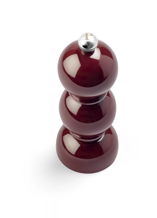 Addison Ross Bobbin zout- en pepermolen 14 cm - voorkant 3 rood