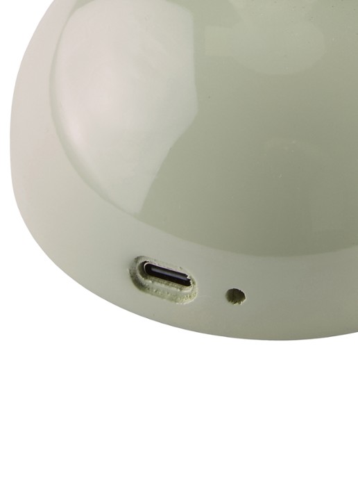 Addison Ross Scallop LED tafellamp 28 cm    - achterkant groen