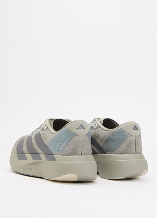 Adidas Adizero Evo SL hardloopschoen met logo  - achterkant 5 lichtgroen