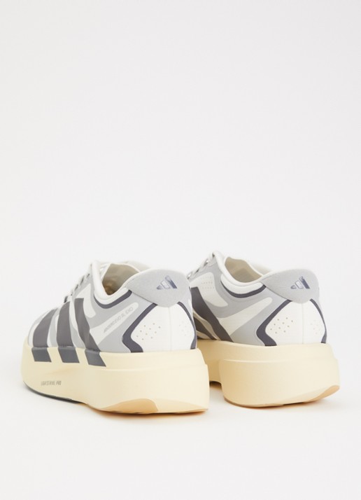 Adidas Adizero Evo SL hardloopschoen met logo  - achterkant 4 grijs