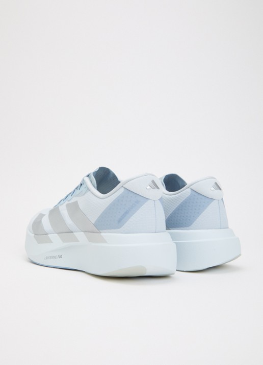 Adidas Adizero sneaker van mesh met logo - achterkant 2 lichtblauw