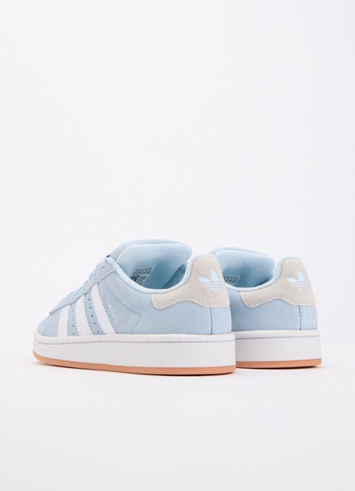 Adidas Campus 00s sneaker van suède - achterkant lichtblauw