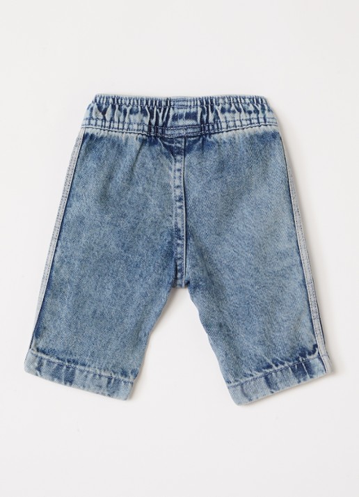 Adidas Firebird straight fit broek - voorkant 2 indigo