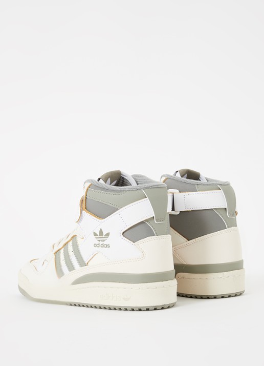Adidas Forum 84 Hi sneaker van leer  - detail 2 ivoor