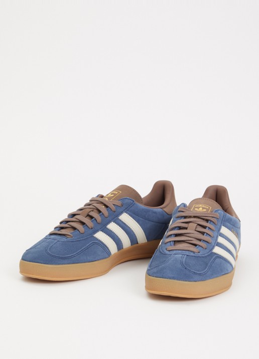Adidas Gazelle Indoor sneaker van suéde met details van leer  - detail 2 blauw