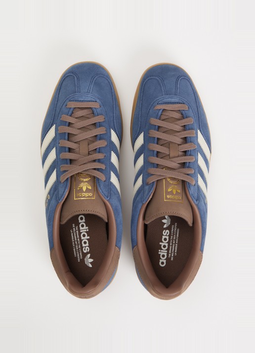 Adidas Gazelle Indoor sneaker van suéde met details van leer  - detail 3 blauw
