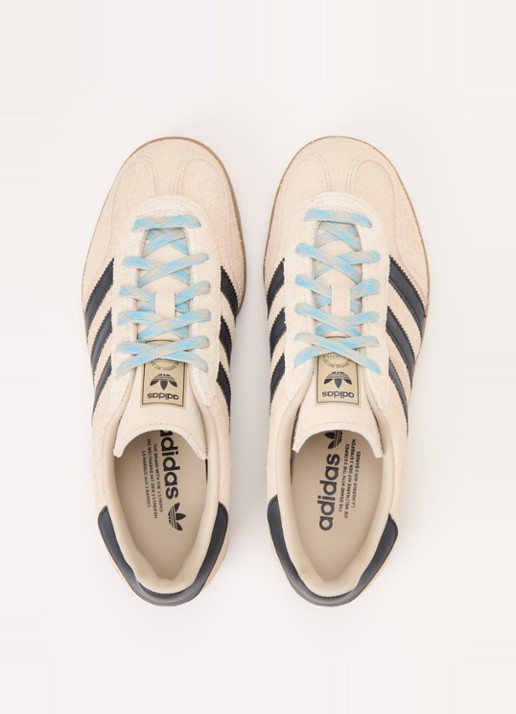 Adidas Gazelle Indoor sneaker van suède met logo - detail 3 khaki