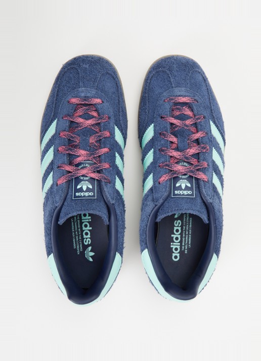 Adidas Gazelle Indoor sneaker van suède met logo - detail 2 indigo