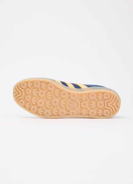 Adidas Gazelle indoor sneaker van suède - detail 4 donkerblauw