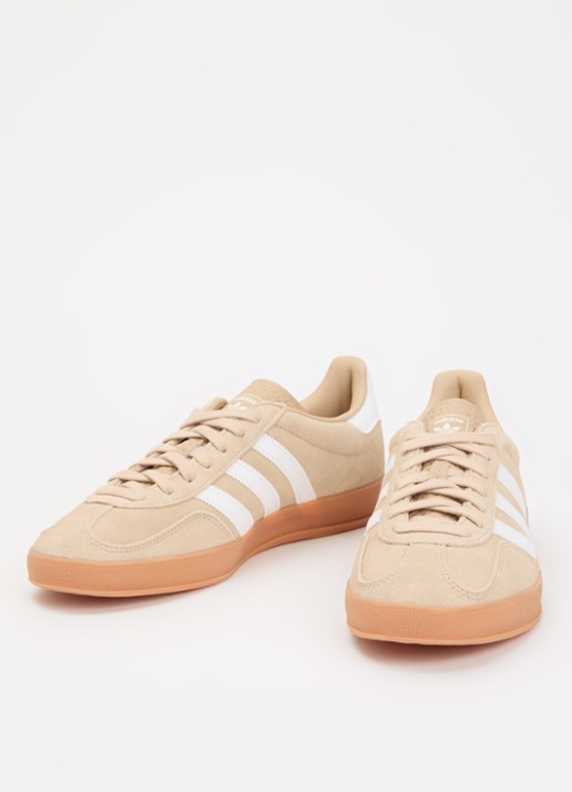 Adidas Gazelle Indoor sneaker van suède - detail 3 beige