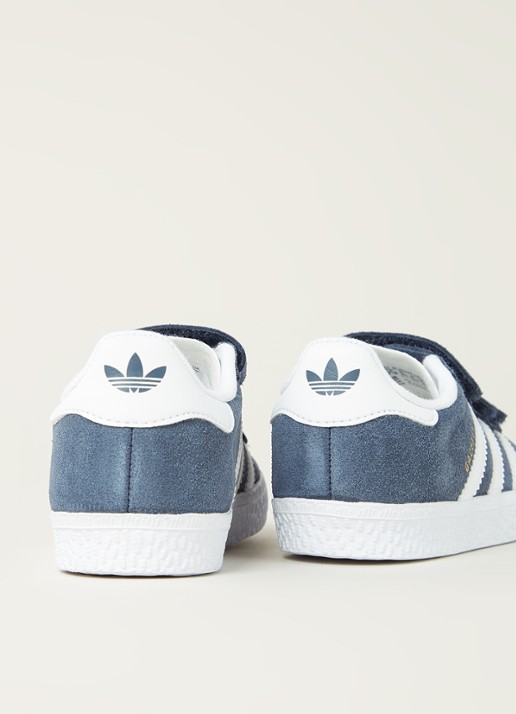 Adidas Gazelle sneaker van suède - detail 3 blauw