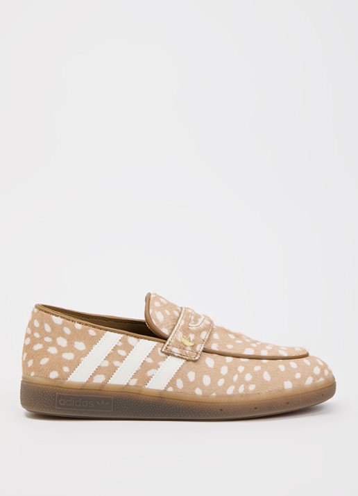 Adidas Handball Spezial loafer met dierenprint
