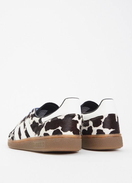 Adidas Handball Spezial sneaker met panterprint - achterkant 2 donkerbruin