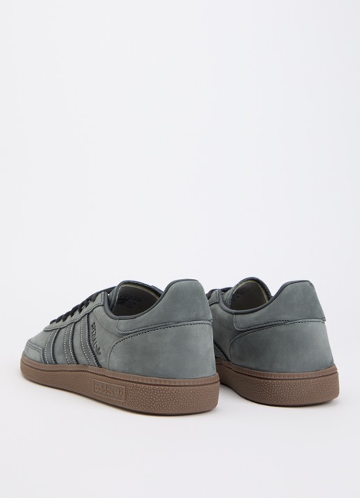 Adidas Handball Spezial sneaker van suède met leren details  - achterkant 5 antraciet